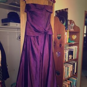 Jessica McClintock Violet Prom Dress